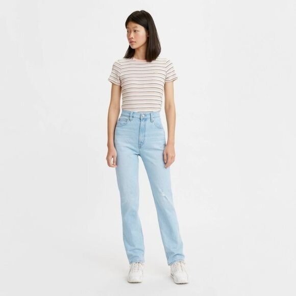Levi’s 70s High Rise Slim Straight Jeans 27 - Picture 1 of 15